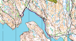 3 min längs Delsjön