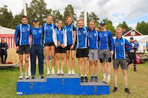 Vinnare av stafettligan tredje året i rad